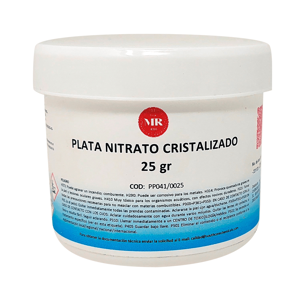 NITRATO DE PLATA 25 GR, comprar online